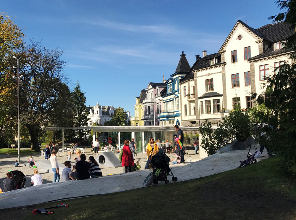 Nygaardsparken i Bergen. Fotograf: Marco Todorovic, TAG